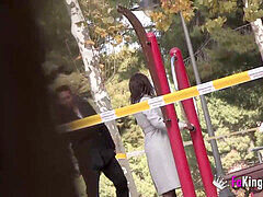 Culo grande, Morena, Madres para coger, Mamá, Al aire libre, Público, Realidad, Español