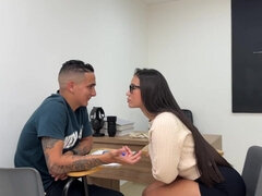 18 jaar, Grote kont, Pijpbeurt, Universiteit, Huisgemaakt, Latijnse vrouw