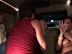 Girl Girl Limo Ride