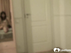 素人, デカパイ, 巨乳な, 自家製, レズビアン, なめる, オーガズム, オマンコ