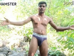 Asiatisch, Schwarz, Papi, Schwul, Selbstgemacht, Indisch, Im freien, Öffentlich