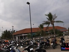 18 летние, Любители, Азиатки, Большой член, Минет, Парочка, На природе, На публике