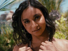 Braunhaarige, Masturbation, Natürlichen titten