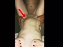Witness My Monster Cock Penetrating Her Stomach: A Cuckold's Shock
