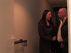 German amateur swinger MILF fucked hard by super horny dude