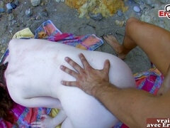 Amateur, Anal, Playa, Francés, Al aire libre, Público, Flaco, Anal adolescente