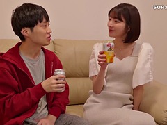 Asiatique, Nana, Sucer une bite, Éjaculation interne, Tir de sperme, Hard, Japonaise, Solo