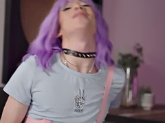 Leie, In den arsch, Blasen, Schwul, Absätze, Lingerie, Dürr, Unter dem rock