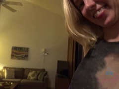 The cum from earlier just came out looking like a vanilla smoothie