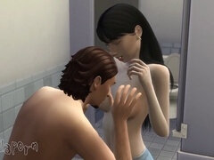 Enthousiasteling, Dubbele penetratie, Groepseks, Man man vrouw, Moeder, Klein, Tiener, Trio