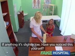 Tracy Lindsey seduces and fucks her new patient in fakehospital POV