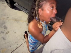 Blasen, Paar, Aufs gesicht abspritzen, Riesenschwanz, Monster, Öffentlich