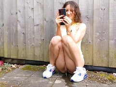 Enthousiasteling, Universiteit, Stel, Vrouw, Fetisj, Openbaar, Alleen, Vrouw