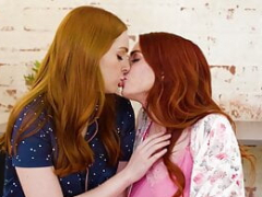 GIRLSWAY How A Sleepover Between Redheads Each time End