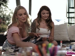 Hobbies before hubbies for Emma and Adria