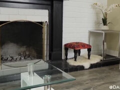 Braunhaarige, Behaart, Handjob, Hd, Pov