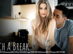 Blond, Stel, Hondjeshouding, Hd, Keuken, Likken, Orgasme, Kut duiken