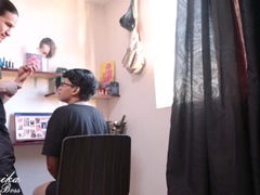 お尻, 茶髪の, いとこ, ラティーナ, 自然山雀, 小柄, オマンコ, 垂れ乳