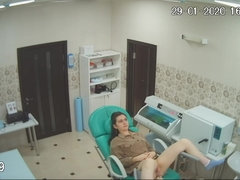 Médecin, Bureau, Rasée, Espionne, Voyeur, Webcam