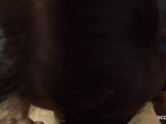 Enthousiasteling, Anaal, Sperma in mond, Duits, Hardcore, Moeder die ik wil neuken, Nylonstof, Mager