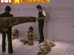 フェラチオ, 古典, 毛深い, オマンコ, レトロ, ペニスバンド, おもちゃ, ヴィンテージ