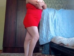 Arsch, Grosser arsch, Grosser schwanz, Crossdresser, Spermaladung, Schwul, Massage, Masturbation