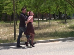 Anaal, Dominatie, Vrouw, Vernedering, Pijn, Openbaar, Straf, Ruw