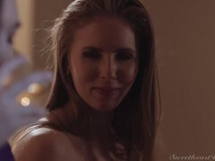 Lesbian affair: Big-breasted duo Lena Paul & Sinn Sage in a Strap-on Special 15, Scene 4 - Nostalgic Encounters!