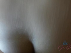 Bikini, Bottes, Béant, Petite amie, Pov, Rasée, Grande, Nénés