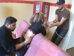 お尻, 緊縛, ボンデージ, フェティッシュ, 変態趣向, オマンコ, ティーン, オッパイの