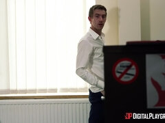 Жопа, Минет, Сперма на лице, Ласковые ручки, На кухне, Лизание, Короткая стрижка, Порка