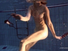 美女, ブロンド, 女, Hd, プール, オマンコ, ロシア人, オッパイの