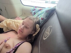Babysitter, Car, Deepthroat, Facial, Pussy, Stepmom, Surprise
