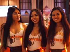 Aziatisch, Mooi, Bruinharig, Japaans, Buiten, Prostituee, Openbaar, Tiener