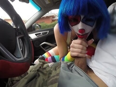 Amateur, Coche, Pov, Adolescente, Voyeur