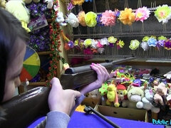 Dark Haired Beauty Fails At Game, Wins A Mouth Full Of Cock 1 - Samantha Joones