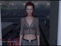 Steamy tales in a 3D visual novel with big booties and big tits
