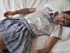 Amateur, Asiatique, Nana, Sucer une bite, Tir de sperme, Fétiche, Japonaise, Uniforme