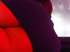 Intimately Charlie C. Pervert webcam - fetish solo, big natural tits & fishnet stockings