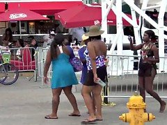 Amateur, Black, Ebony, Flashing, Outdoor