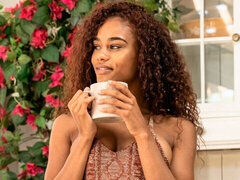 最高, 黒人, 指いじり, 目瞪口呆, 毛深い, 手コキする, オナニー, オマンコ