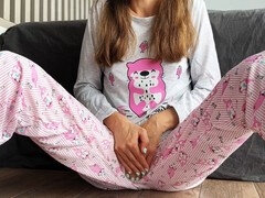 Fingern, Masturbation, Muschi, Dürr, Titten