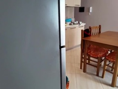 お尻, 言葉責め, バック, フェティッシュ, 巨大, キッチン, 母, 禁句