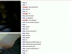 Omegle - Nice teen shows boobs