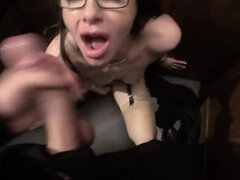 デカチン, 茶髪の, イマラチオ, 手コキする, Hd