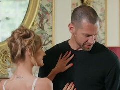 Cul, Blonde, Talons, Hongroise, Seins naturels, Adolescente, String, Nénés