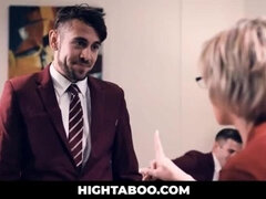 Teacher Dee Williams Faces Multiple Men: Robby Echo, Nathan Bronson, Dante Colle & Juan El Caballo Loco on HighTaboo.com