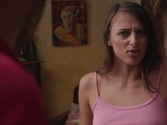 Universidad, Semen en la boca, Garganta profunda, Polla, Sexo duro, Orgasmo, Adolescente, Tetas