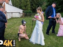 Mariée, Tchèque, Robe, Fétiche, Hard, Hd, Chatte, Mariage