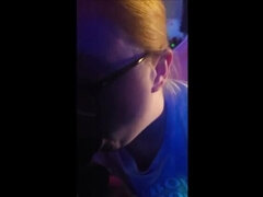 Snow Bunny Tyrik Takes BBC From Strwbrry - Rough Doggystyle & Gagging Blowjob